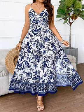 Vestido Longo Estampado Gabi